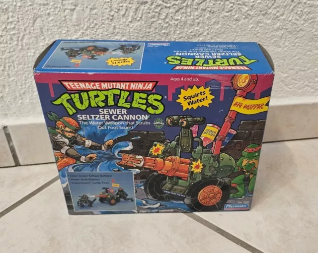Playmates TMNT Sewer Seltzer Canon Teenage Mutant Ninja Turtles NEU OVP Vintage