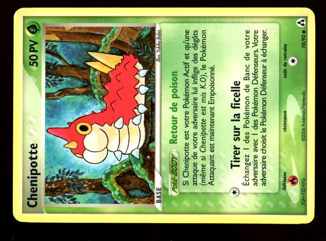 Pokemon Ex Crea Legendes N° 70/92 Chenipotte