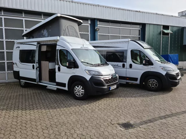 WoMoRent Wohnmobilvermietung Bonn Pössl Flotte Reisemobil Camper Wohnmobil Bus