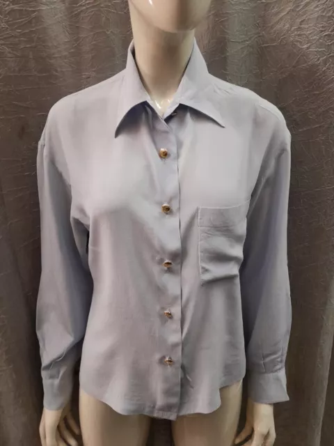 camicia donna pura seta Valentino garavani taglia 44