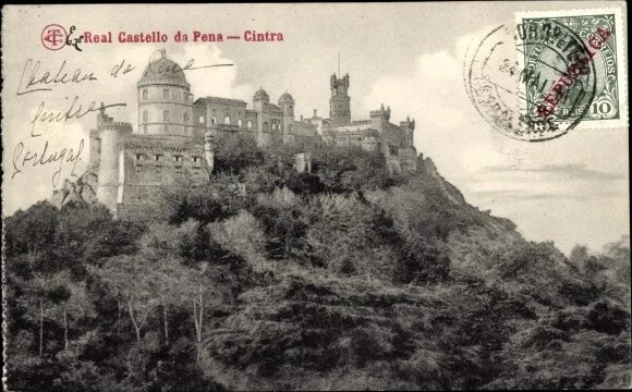 Ak Sintra Cintra Portugal, Real Castello da Pena - 4156642