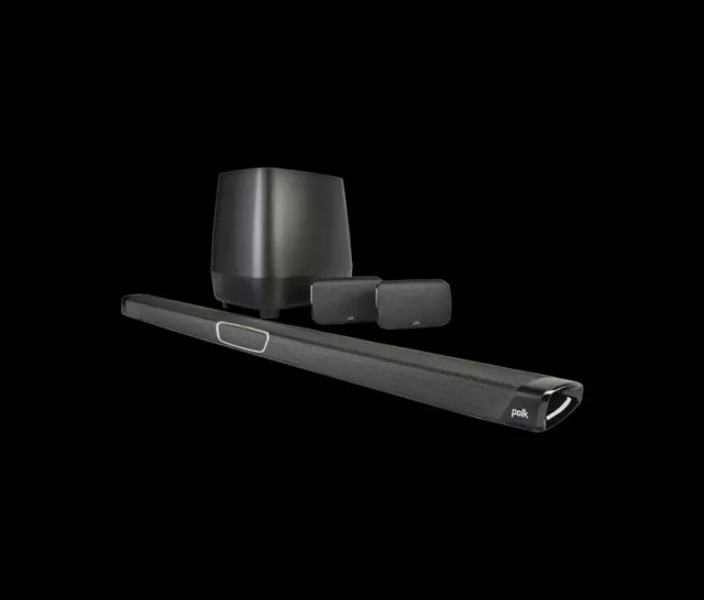 Polk Audio MagniFi MAX SR True 5.1 Home Theatre Sound Bar and Wireless Rear...