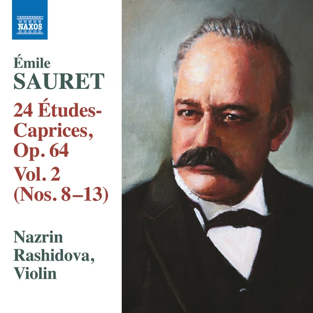EMILE SAURET ÉMILE Sauret 24 ÉtudesCaprices, Op. 64 Volume 2 (CD