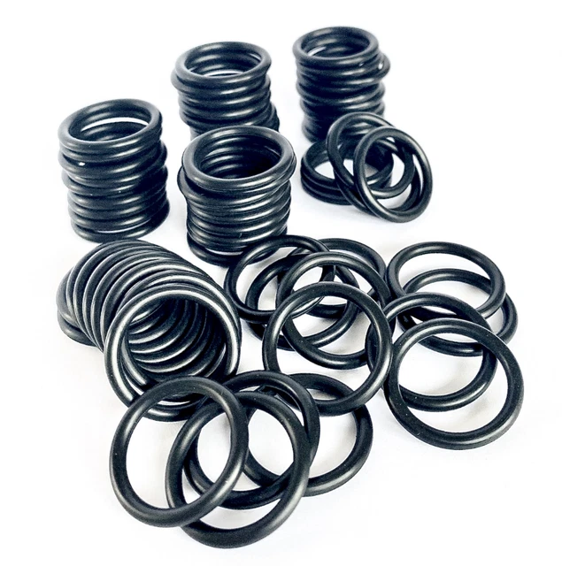 Guarnizione Nitrile Per Tubi O-ring In NBR Nero Da 4 Mm Spessore, Per Tenuta E Riparazioni - Durezza 70A, Elastico E Resistente Ricambio Tenuta Standard - Foto 5