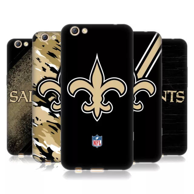 Official Nfl New Orleans Saints Logo Soft Gel Case For Oppo Phones