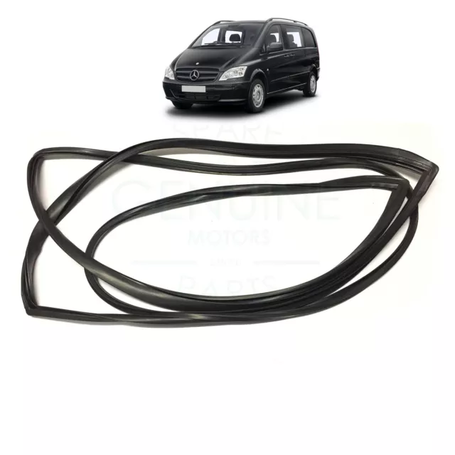 Windscreen Glass Rubber Seal Trim Fits Mercedes Vito / Viano W639, 2003-2014