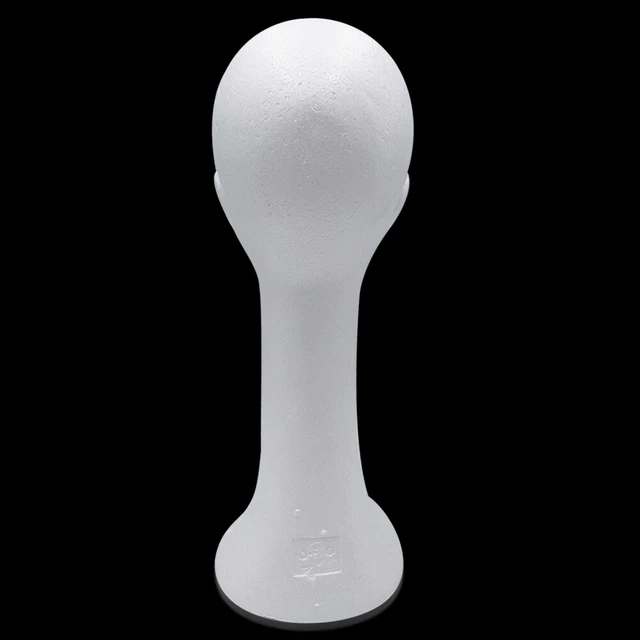 Manikin Head Multi-use Long Neck Women Manikin Head Model Diy Props Smooth