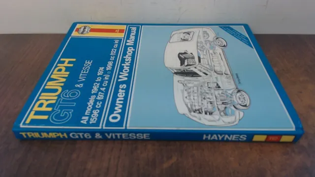 Triumph GT6 and Vitesse Owners Workshop Manual (Classic Reprint S