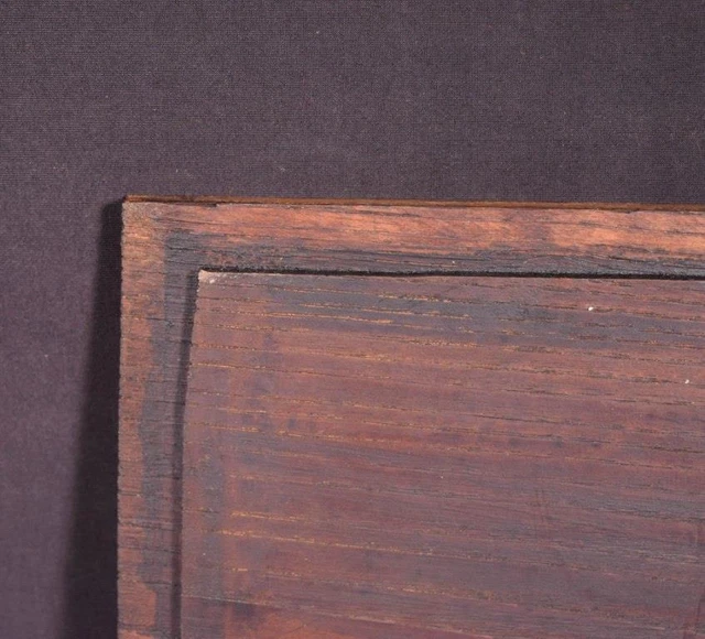 *Gothic Carved Architectural Panel/Trim in Solid Chestnut Wood Salvage 8