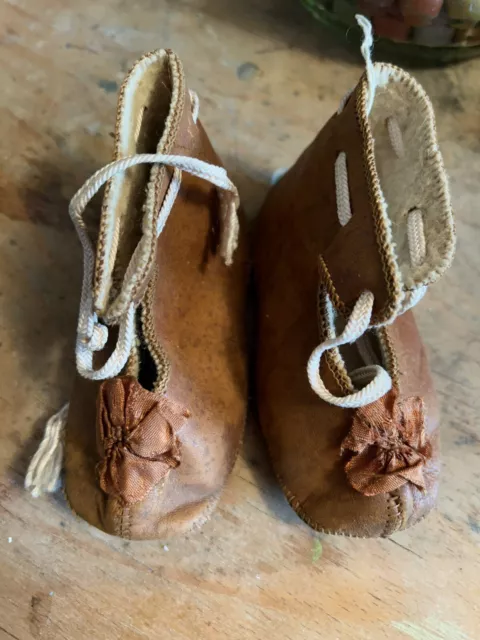 chaussures poupée ancienne jumeau