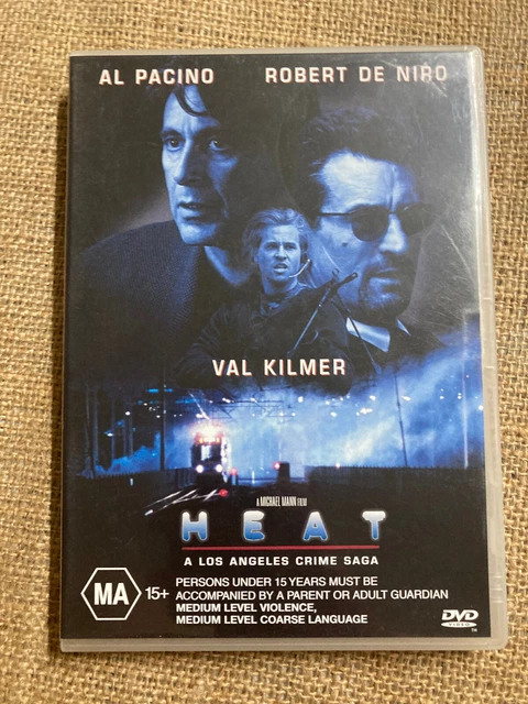 Dvd Film Movie Val Kilmer Robert De Niro Heat Los Angeles Crime Saga Classic