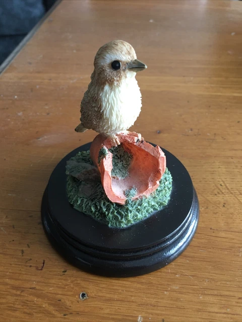 WREN ON A Pot By Regency Fine Arts Collectable Ornament British Garden