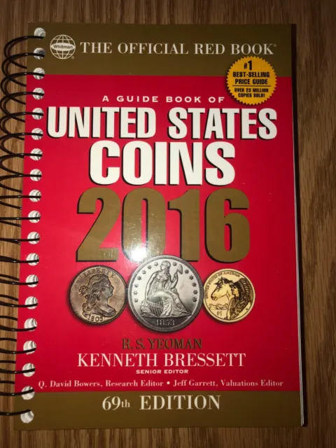 2016 "Red Book" of U.S. Coins Autographed by Editor Kenneth Bressett