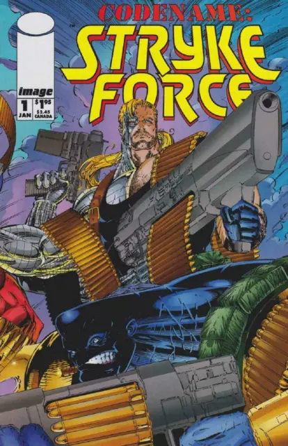 Codename: StrykeForce Stryke Force #1 Image Comics January Jan 1994 (VFNM)