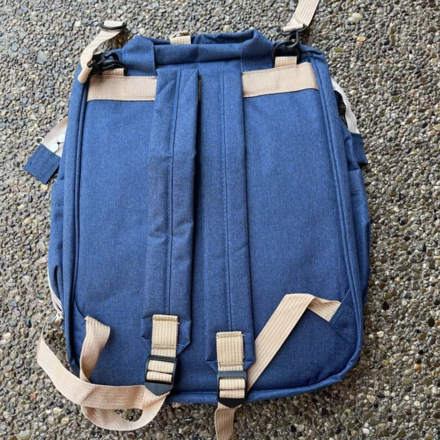 Living Traveling Share Baby Diaper Bag Multi-Function Travel Waterproof 2