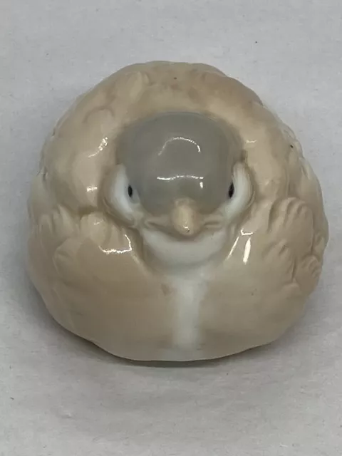 Vintage OTAGIRI (OMC) Porcelain Grey/Tan/White Bird Baby Chick Figurine Japan