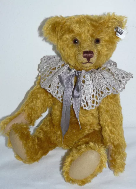 LACE COLLAR, handcrocheted, antique style, for collectible teddies & dolls