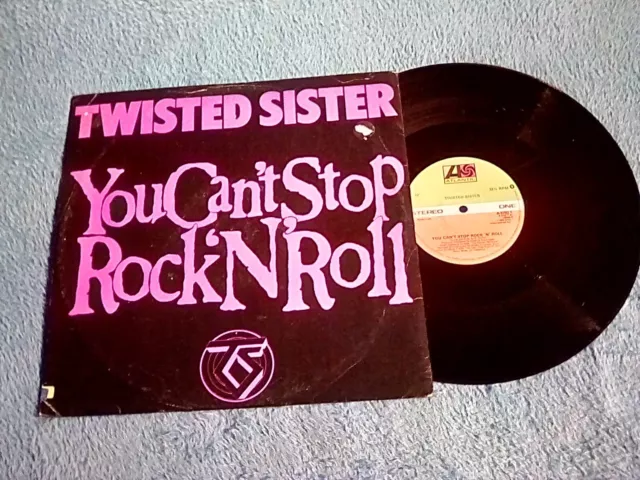 Twisted Sister. You Can't Stop Rock 'N' Roll. A9792T. Stereo. 1983. A1 B1.Vg+/G+