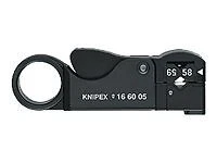 KNIPEX Cable stripper black Shockproof 16 60 05 SB