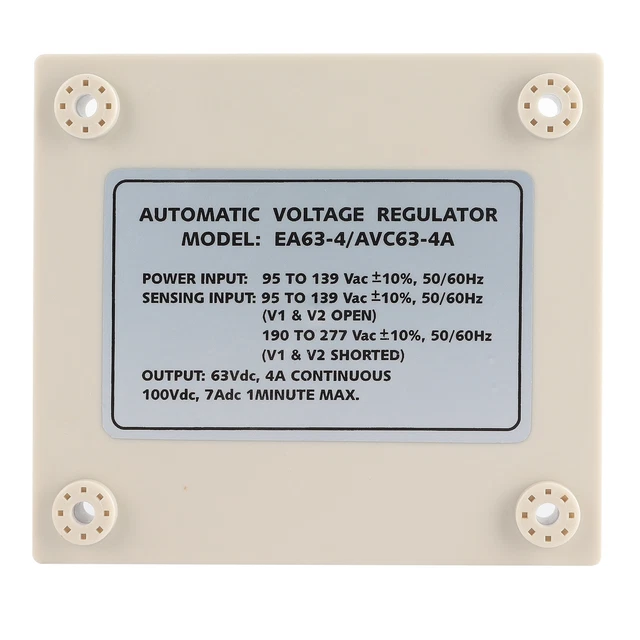 Voltage Regulator Automatic Controller For Self‑Excited Brushless Generator
