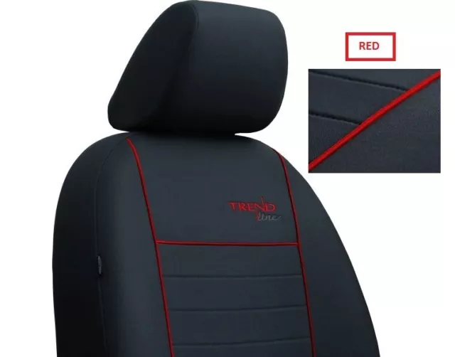 Juego completo de fundas de asiento de cuero ecológico a medida para Land Rover Freelander Mk1 1997-2006 5p 3