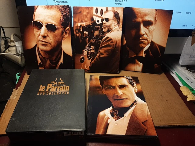 DVD COLLECTOR LE PARRAIN Coffret le parrain 1, 2, 3 + Bonus EUR 12,99