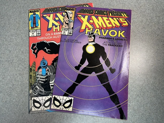 Marvel Comics Presents #25 26 (1989) Key Lot Of 2 1St App Of Coldblood,  Nth Man