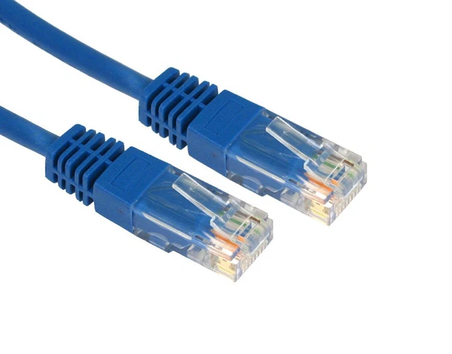 TechCraft Câble Réseau Cat5e UTP FT4/CMG cUL Stranded Bleu 500' main image 0