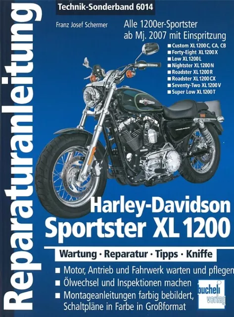 HARLEY-DAVIDSON Sportster XL1200 Reparaturanleitung Reparatur-Buch/Handbuch