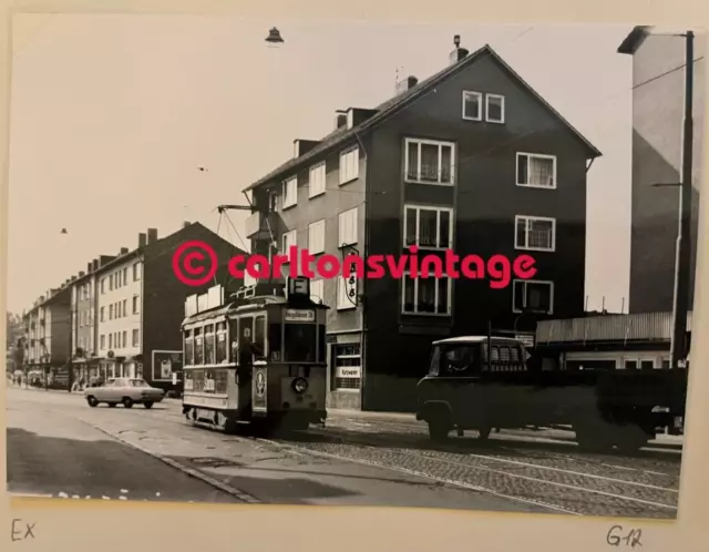 Tw 208 Ihringshäuser Straße Kassel 1969 I historisches Straßenbahn Tram Foto