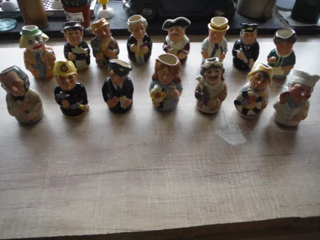 Royal Doulton Doultonville toby jugs