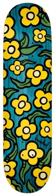 Krooked Team Wild Style Flowers Skateboard Deck - 7.75"