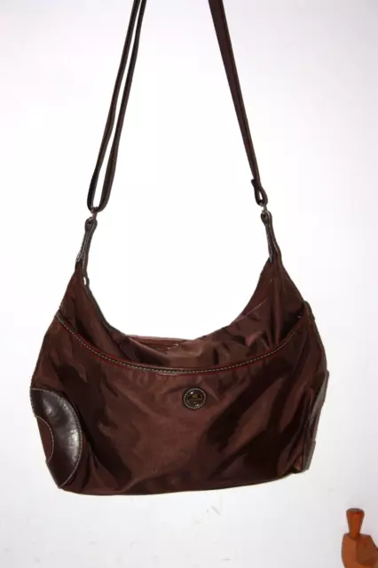 LANCEL SAC SACOCHE Besace Toile Marron Bandouliere BE EUR 89 00 PicClick FR