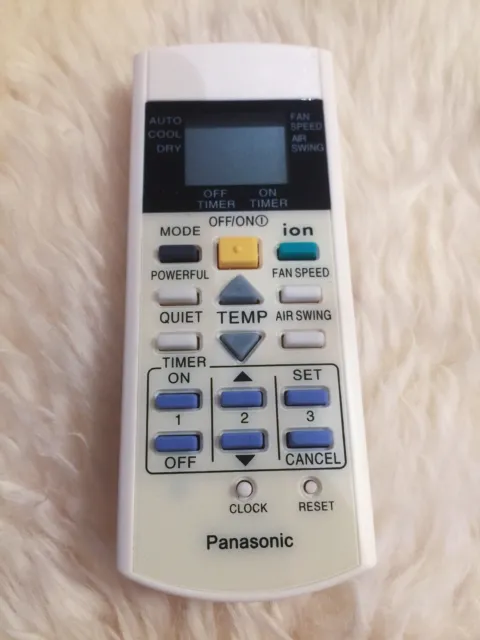 Replacement Air Conditioner Remote Control for Panasonic Model A75C3299 A75C2600