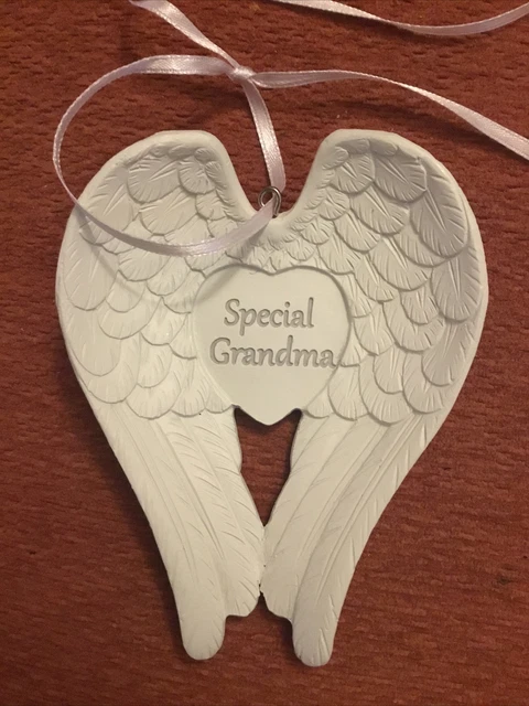 Speciale Ali Angelo Nonna Decorazione Appese, Targa, Omaggio Memoriale