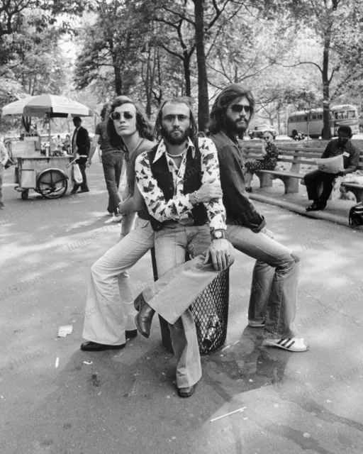 8x10 Print Bee Gees Robin Gibb Maurice Gibb Barry Gibb #BDR