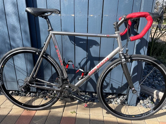 Eddy Merckx Titanium,11 spd. Campagnolo Road Bike for sale, Excellent Condition Eddy Merckx Titanium,11 spd. Campagnolo Road Bike for sale, Excellent Condition