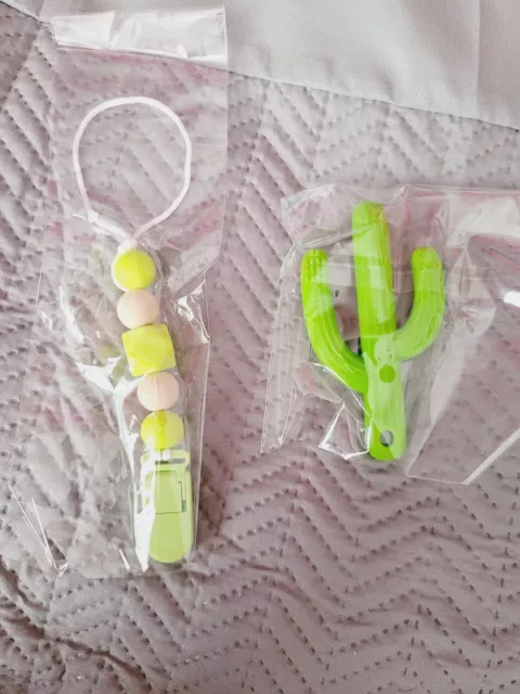 Fun Cactus Teething Toothbrush - 3+ Months - Food Grade Silicone - Teether