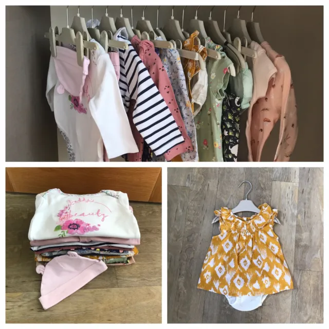 Baby Girls Clothes Bundle Age 3-6 Months Great Condition.