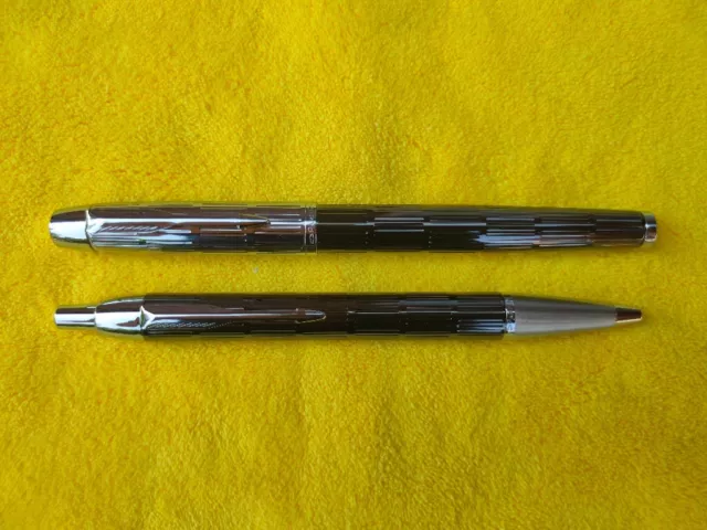 PARKER IM Premium Twin Chiselled Schreibset Füller Kugelschreiber