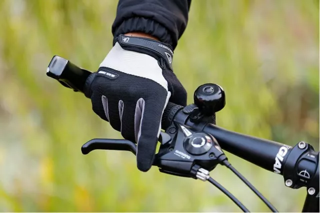 New Cycling Bicycle Bike Full Finger Antiskid Touch Sscreen Breathabl Gloves 2