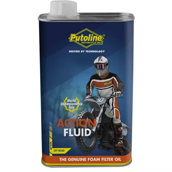 Putoline Action Fluid Foam Air Filter Oil 1 Litre Beta 125RR 200RR 250RR 300RR