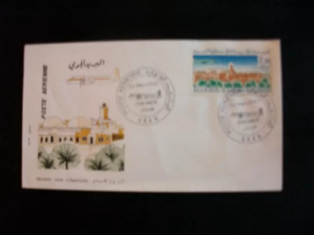 Algerien 1967/illustr.FDC Michel-Nr.475+Ersttagsstempel 25.03.67 Oran