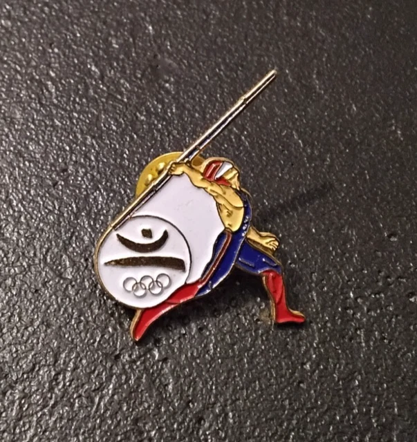 Pin's Jeux olympiques / Barcelone 1992 - Athlétisme
