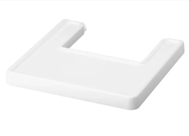 IKEA Antilop 13857 VASSOIO X SEGGIOLONE ESTRAIBILE LAVABILE SICURO BIANCO/CREMA