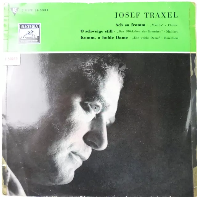 Josef Traxel Schöne Stimmen auf Langspielplatten Electrola H-24881