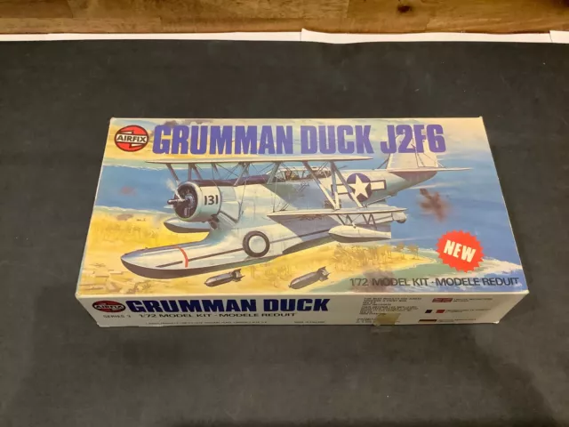 Airfix 3031 1:72 Grumman Duck J2F6 US Navy Vintage (DB119-18F2/3)