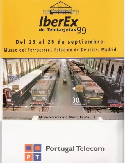 Portugal - Phonecard/ Telécarte Telecom card / IBEREX 99 MADRID-Nuef /UNC