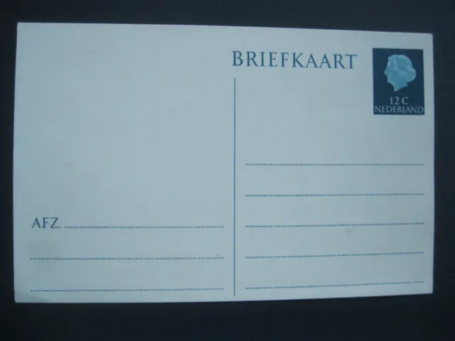 Briefmarken Postkarte Ganzsache BRIEFKAART Niederlande ungebraucht