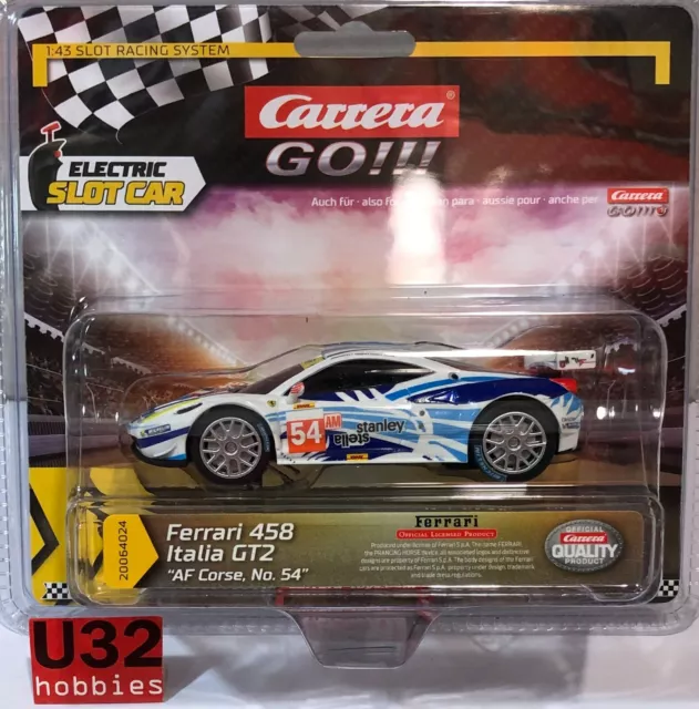 Carrera Go 64024 Ferrari 458 Italy GT2 #54 Af Corse